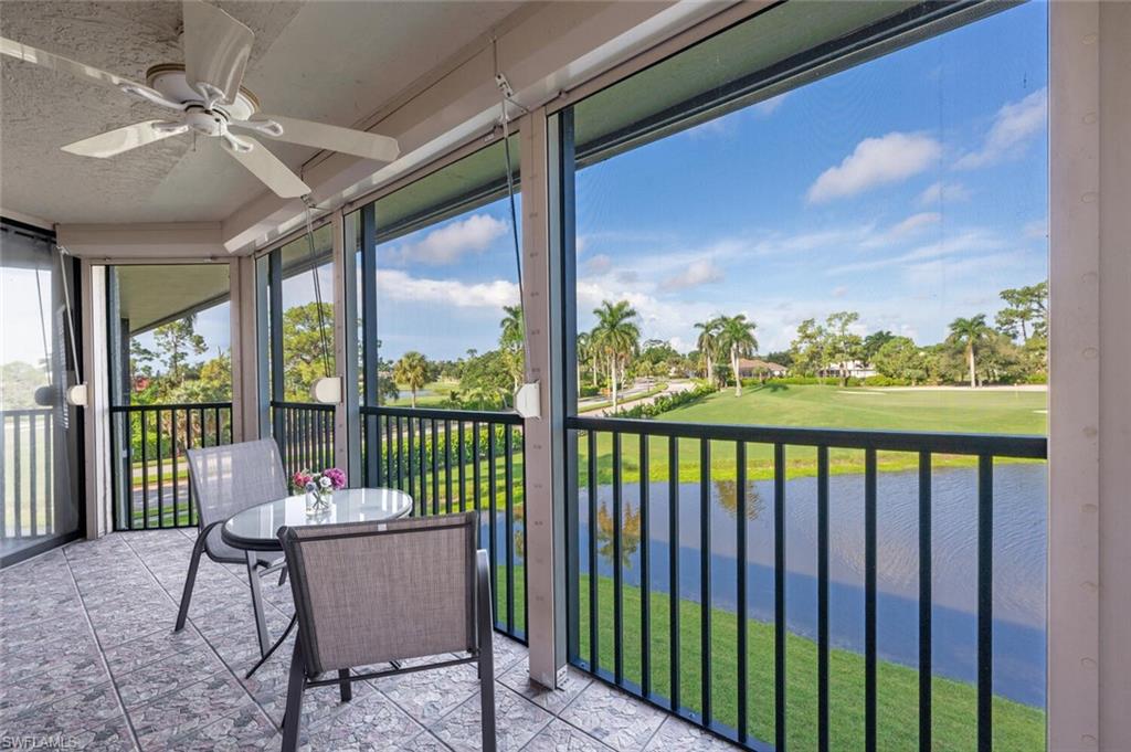 413 Augusta Boulevard, Unit 302 Naples, FL 34113 - Photo 30 of 39 a view of a porch with furniture