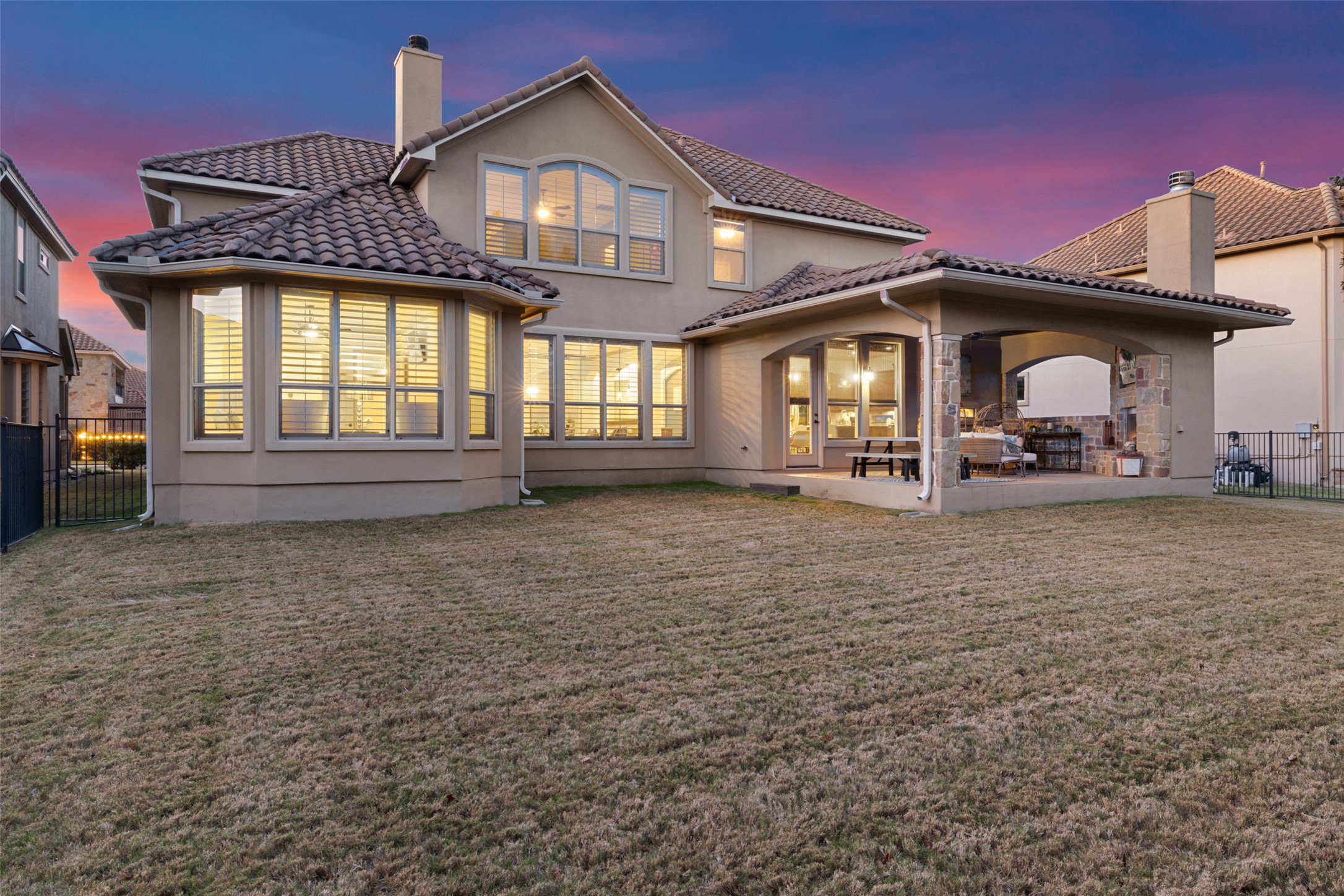 4105 Vail Divide Austin, TX 78738 - Photo 14 of 40 a front view of a house with garden
