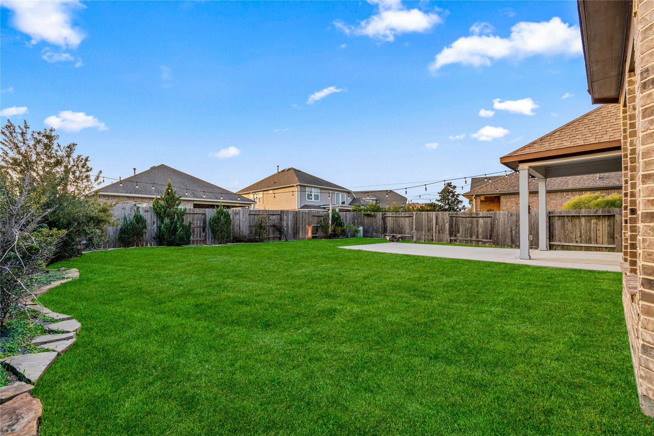 3604 Magnolia Crest Lane Spring, TX 77386 - Photo 48 of 50 a view of an house with backyard and garden