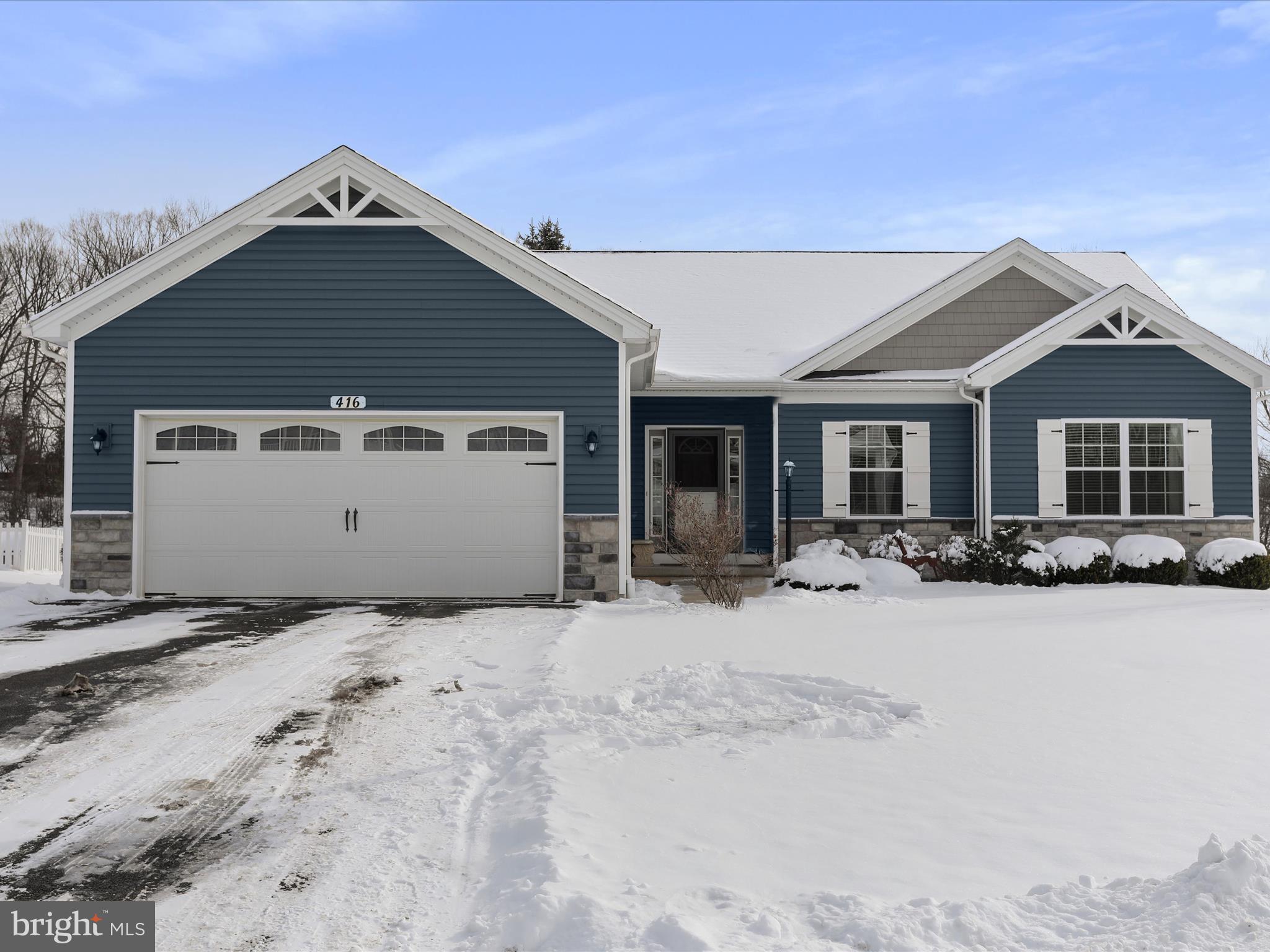 416 Castleton Drive Chambersburg, PA 17202 - Photo 1 of 51 a front view of a house with a yard