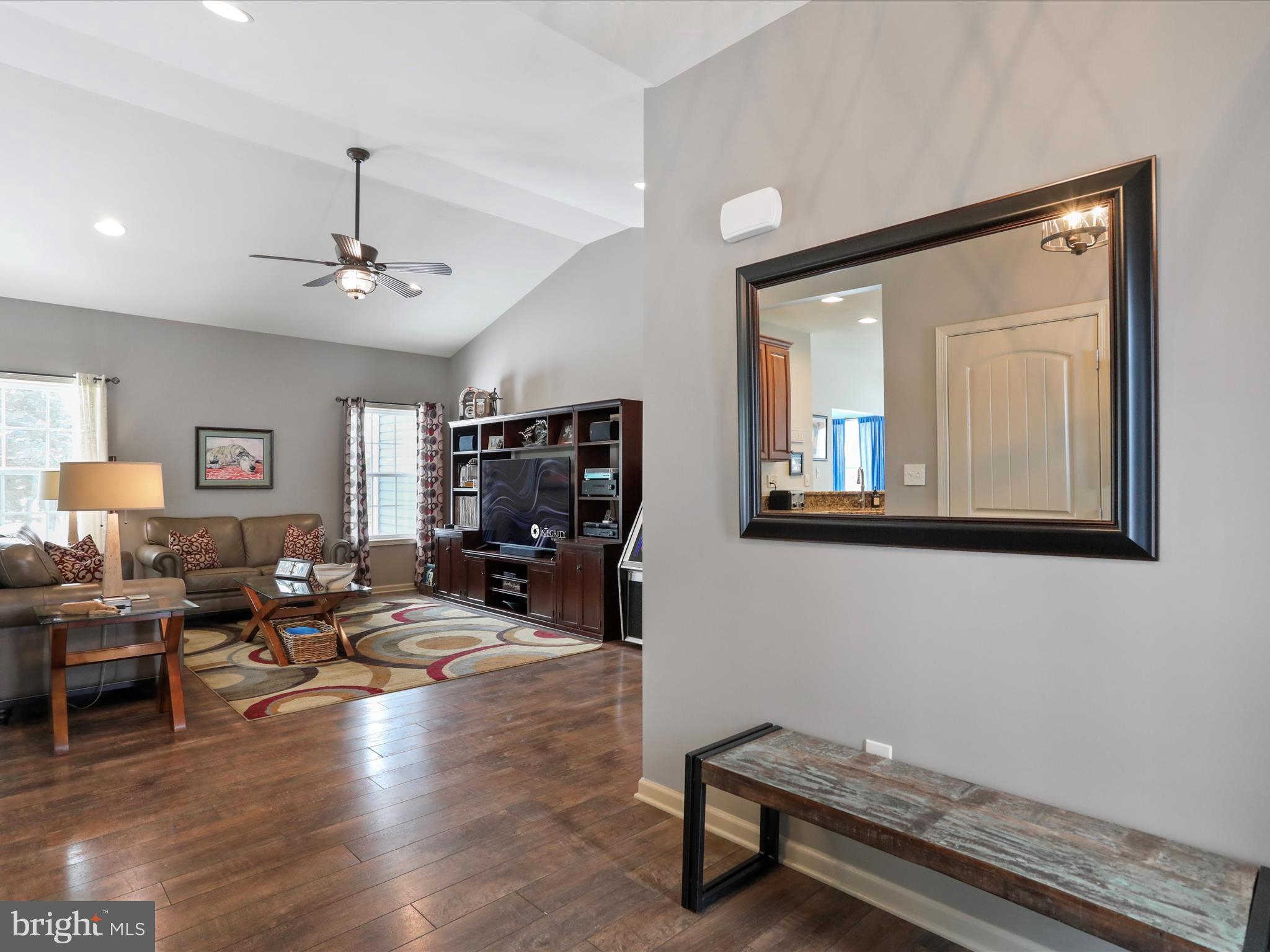 416 Castleton Drive Chambersburg, PA 17202 - Photo 7 of 51 a living room with furniture and a wooden floor