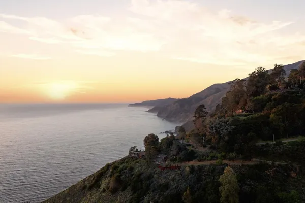 a view of an ocean