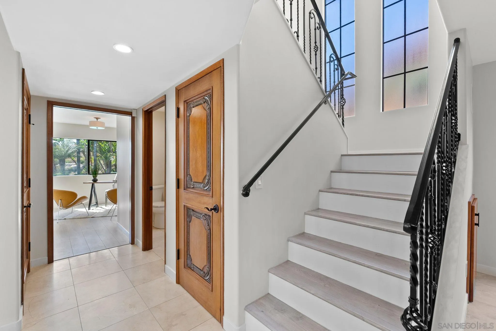 2044 Eula Lane El Cajon, CA 92019 - Photo 21 of 47 a view of entryway and hall with wooden floor