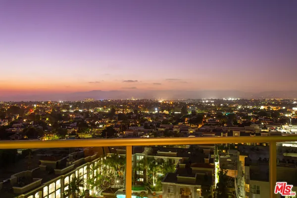 a view of city and ocean