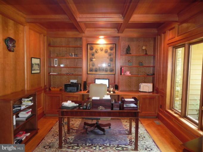 1625 Wyatts Ridge Road Crownsville, MD 21032 - Photo 23 of 30 Office or library w/ coffered ceiling