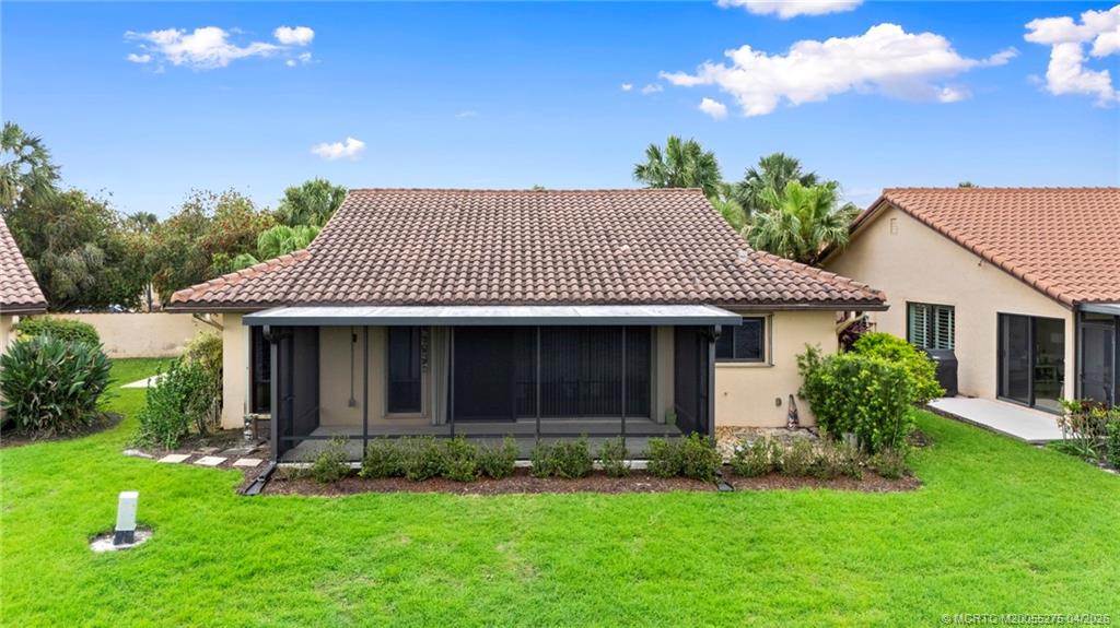 3281 Southwest Bobalink Way Palm City, FL 34990 - Photo 36 of 45 Rear view.