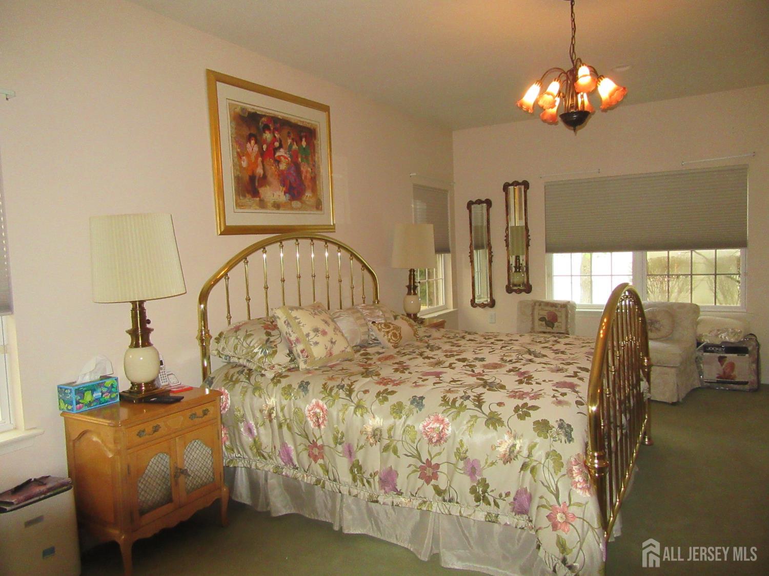 114 Orleans Road Monroe Township, NJ 08831 - Photo 8 of 22 a living room with furniture and a chandelier