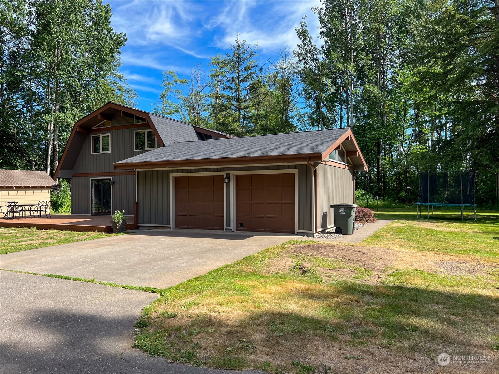 1958 Zell Road Ferndale, WA 98248 - Photo 3 of 28 a front view of a house with a yard