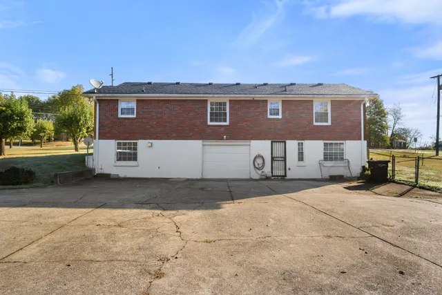 a view of a house with a patio
