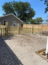 a house view with a outdoor space