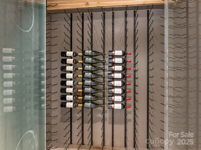 a close up of a shower