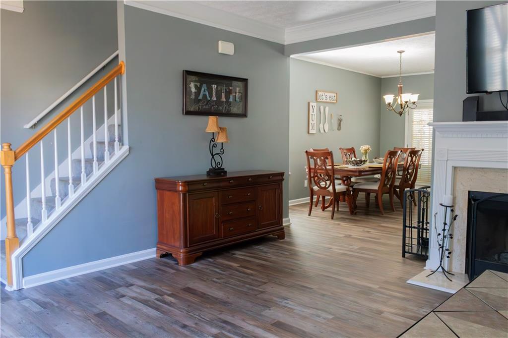50 Berkeley Place Cartersville, GA 30121 - Photo 3 of 54 a view of livingroom with furniture and fireplace