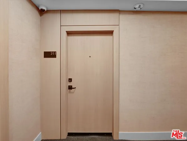 a view of a front door