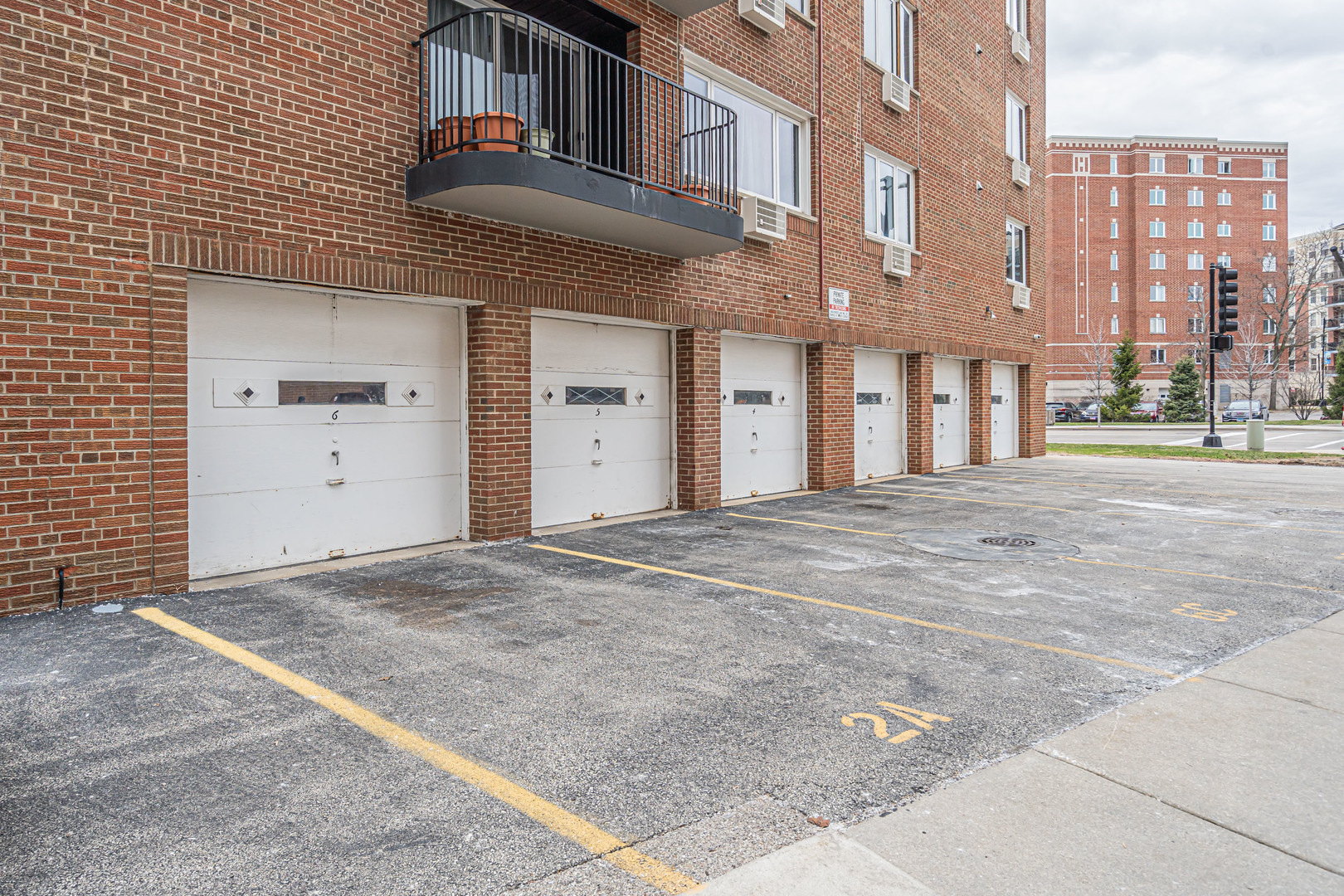 659 South Des Plaines River Road, Unit 2A Des Plaines, IL 60016 - Photo 26 of 28 a view of a building on a street