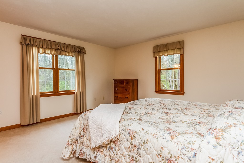 84 Little Turnpike Road Shirley, MA 01464 - Photo 15 of 30 a bedroom with a bed and a window