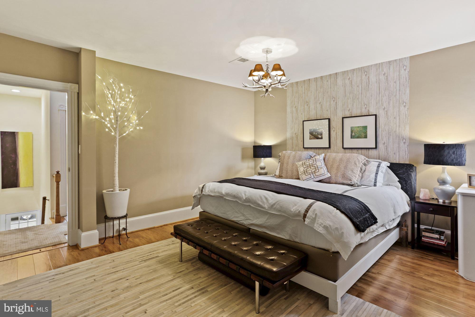 3402 Dent Place Northwest Washington, DC 20007 - Photo 8 of 15 Master bedroom w/generous walk-in closet