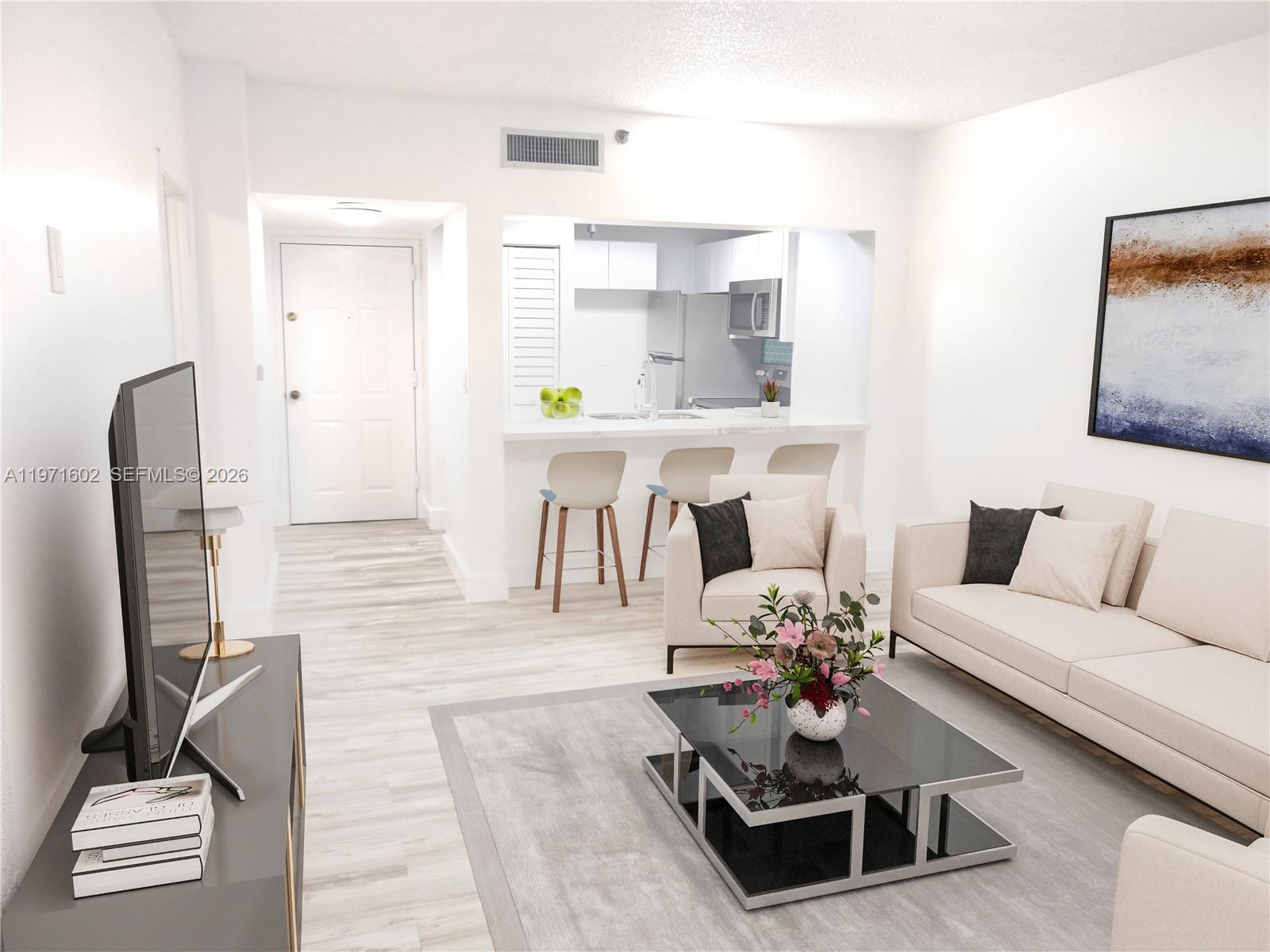 540 Brickell Key Drive, Unit 414 Miami, FL 33131 - Photo 3 of 46 Virtually Staged for reference