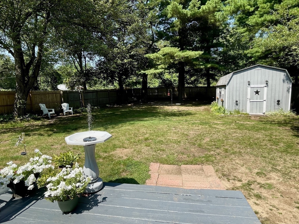 1107 Allen Street Springfield, MA 01118 - Photo 11 of 16 a view of a garden with potted plants