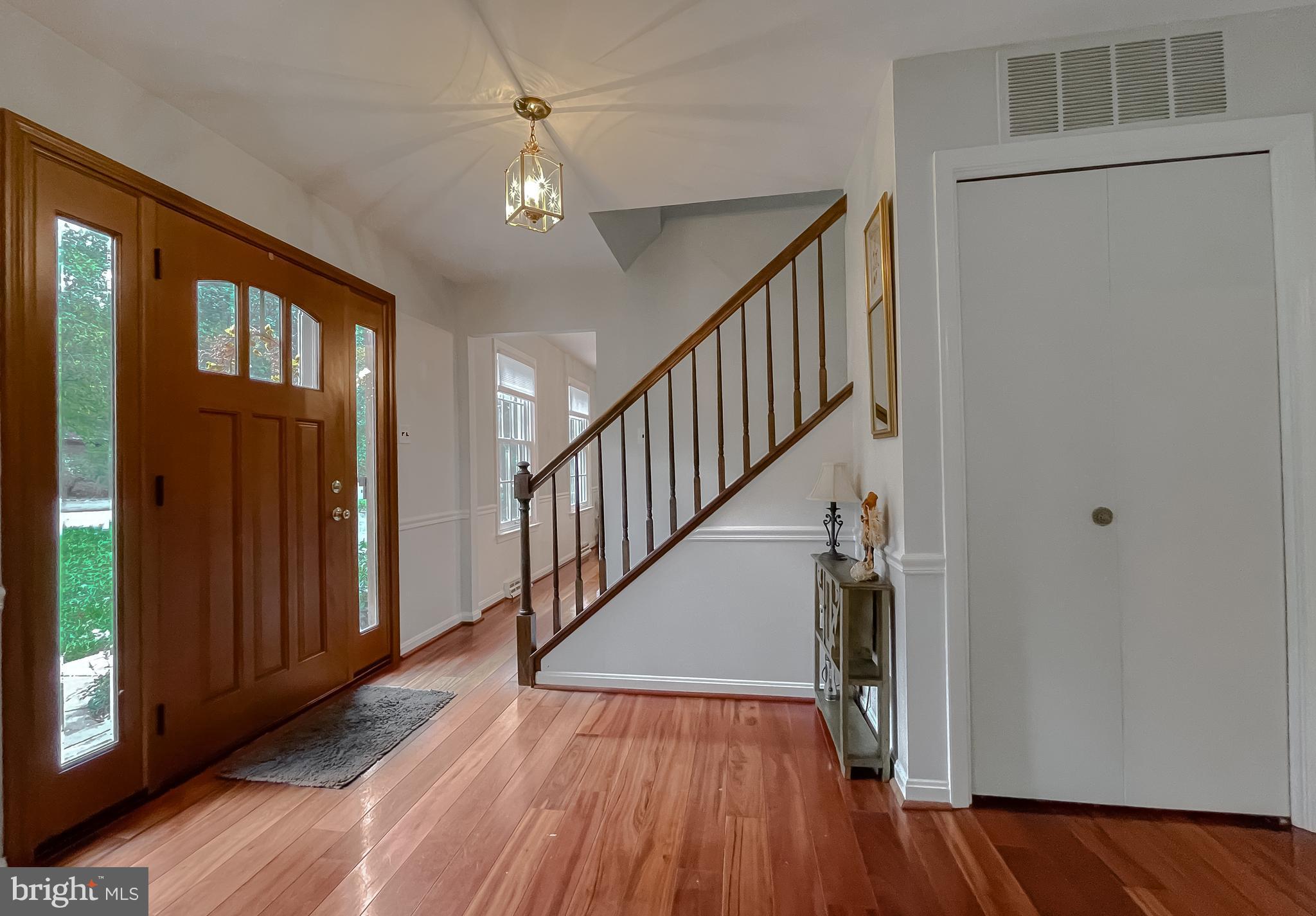 513 Clarks Run Road La Plata, MD 20646 - Photo 5 of 35 a view of entryway and hall with wooden floor