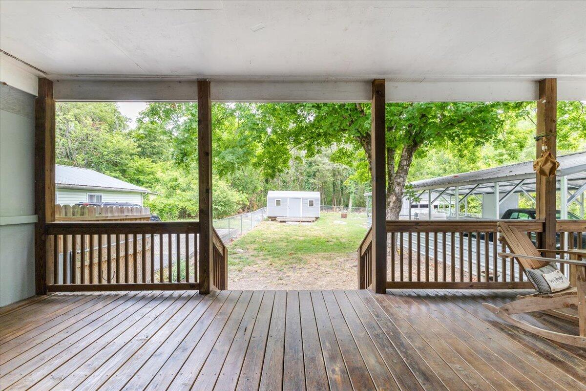 706 Cove Road Chickamauga, GA 30707 - Photo 23 of 27 Covered back porch