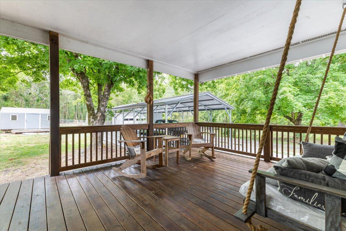 706 Cove Road Chickamauga, GA 30707 - Photo 25 of 27 Back Porch