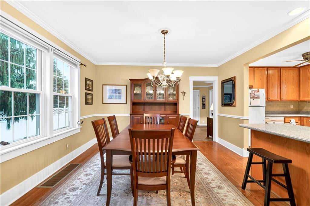 158 Market Street Beaver, PA 15009 - Photo 14 of 38 a view of a dining room with furniture window and outside view