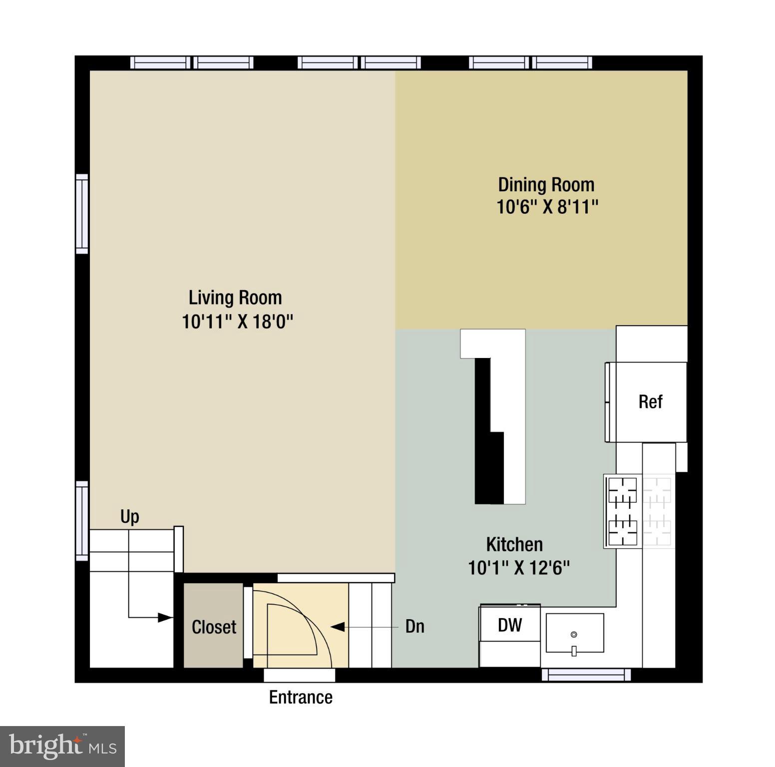 1627 Ripon Place Alexandria, VA 22302 - Photo 30 of 31 Main Level Floorplan