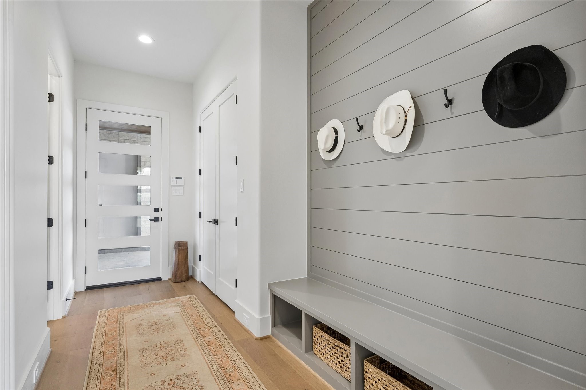 4961 Hartfield Road Round Top, TX 78954 - Photo 4 of 33 a bathroom with a sink and a washing machine