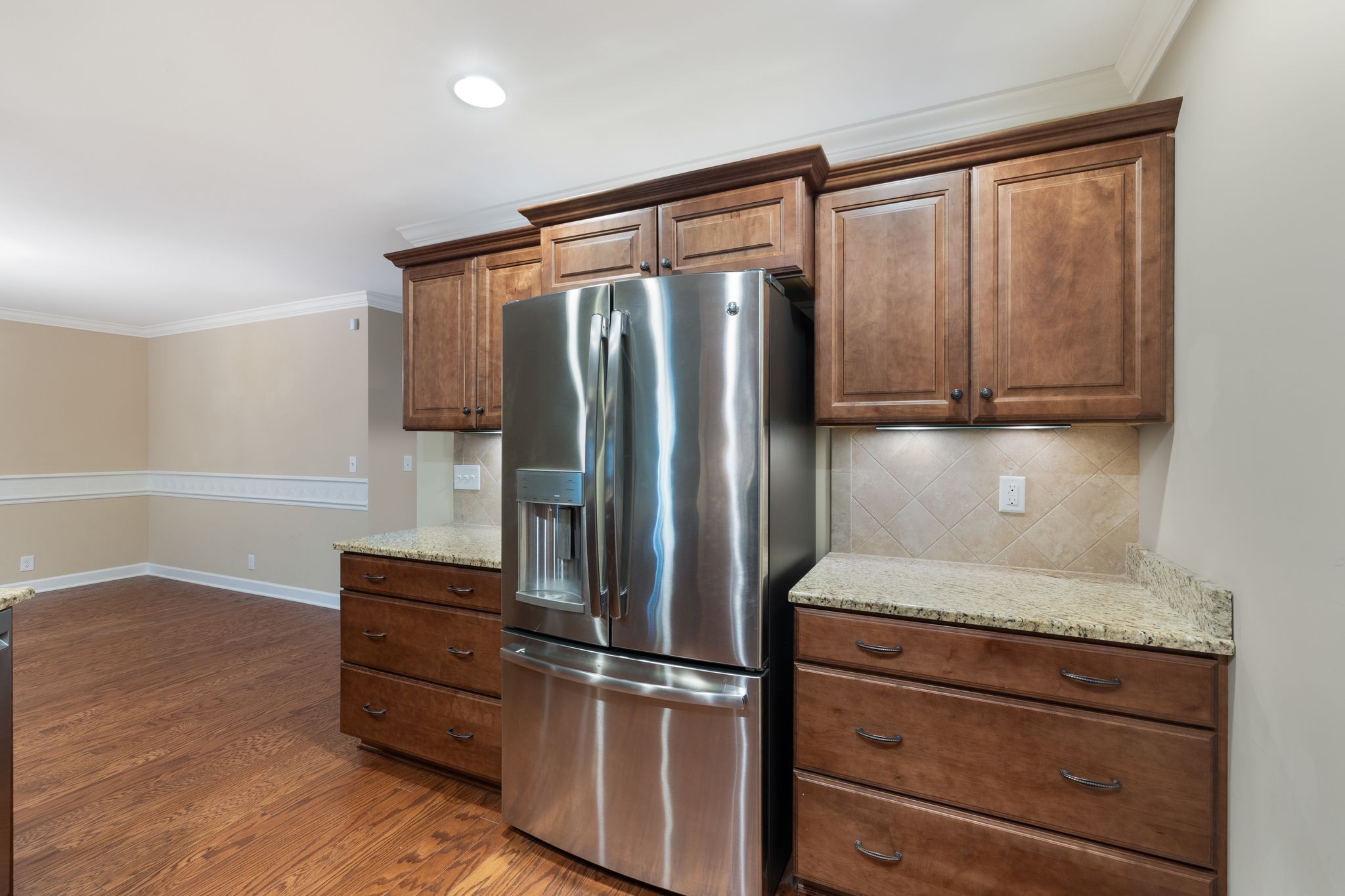 3259 Mershon Drive Murfreesboro, TN 37128 - Photo 6 of 21 a kitchen with stainless steel appliances granite countertop a refrigerator and a sink