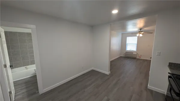 wooden floor in an empty room