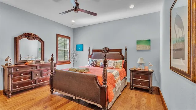 a bed room with a bed and a window