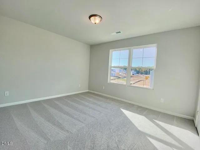 an empty room with a empty space