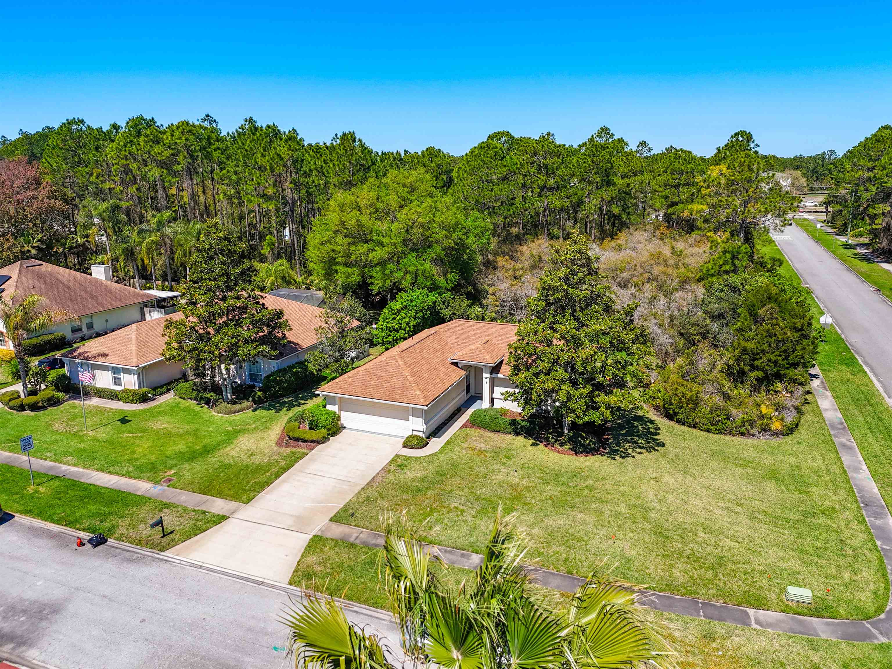 200 Merida Road St. Augustine, FL 32086 - Photo 51 of 66 a view of an outdoor space and a yard