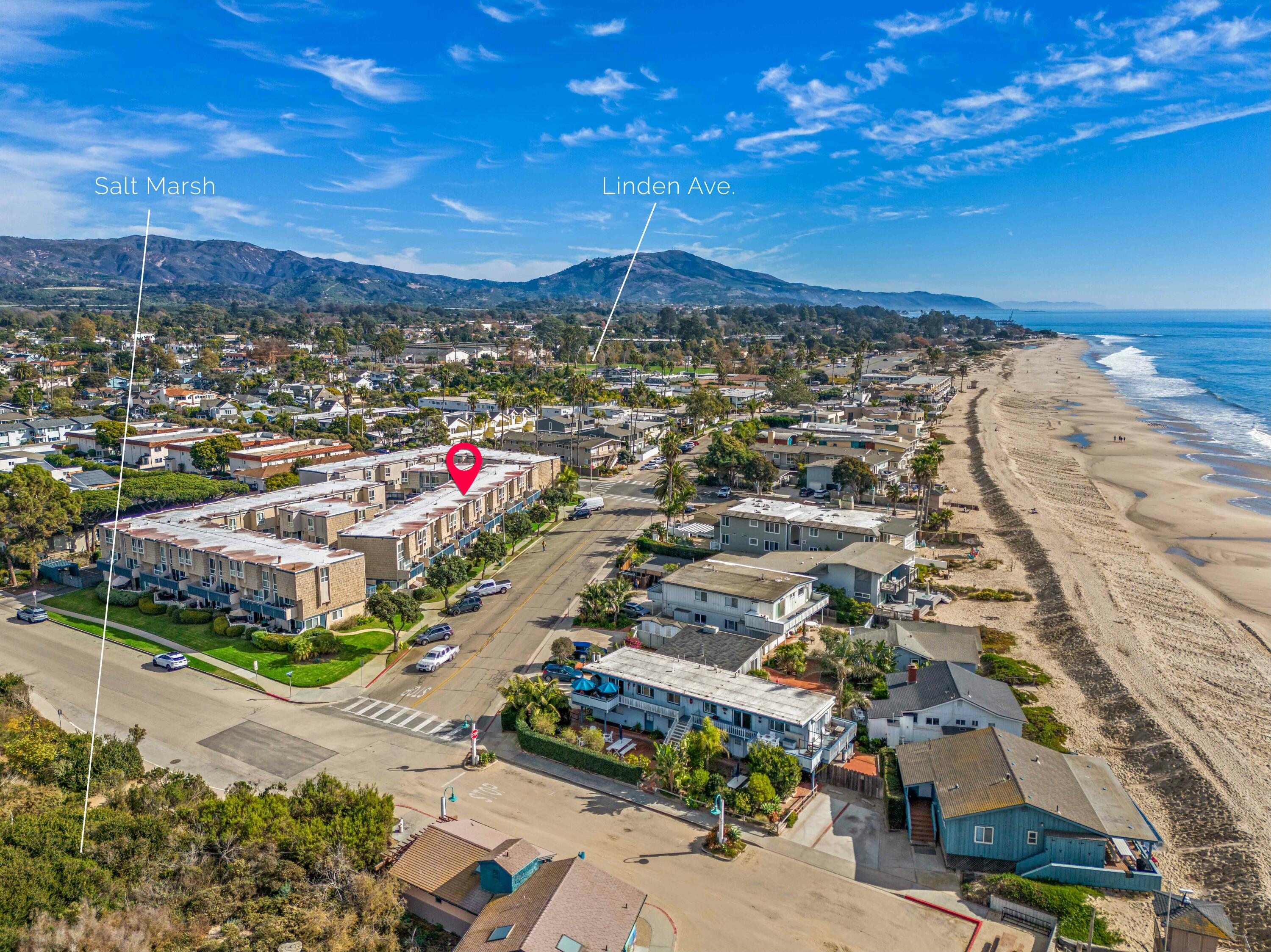4700 Sandyland Road, Unit 12 Carpinteria, CA 93013 - Photo 20 of 27 an aerial view of residential houses with outdoor space