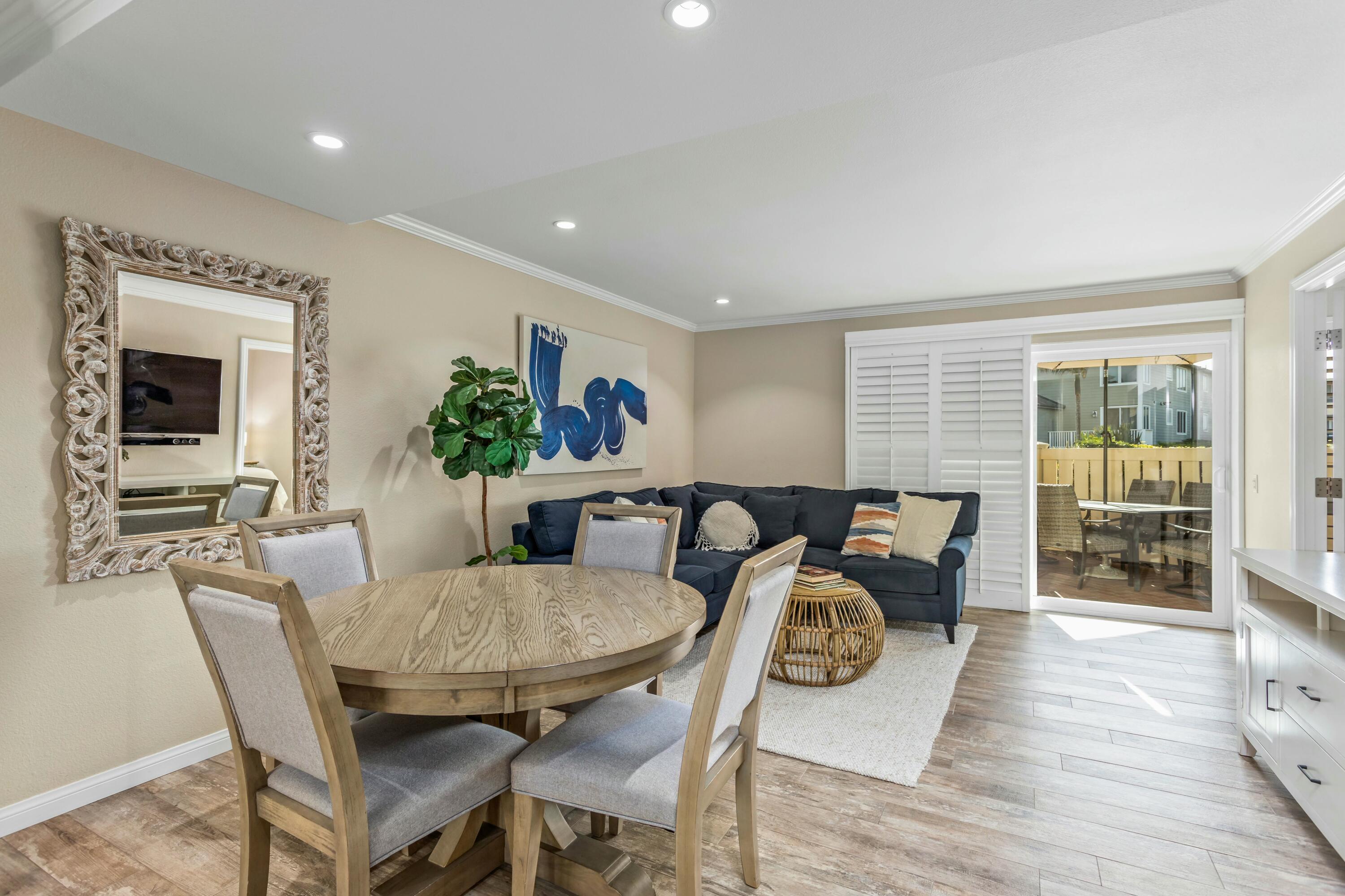 4700 Sandyland Road, Unit 12 Carpinteria, CA 93013 - Photo 2 of 27 a view of a dining room with furniture window and wooden floor