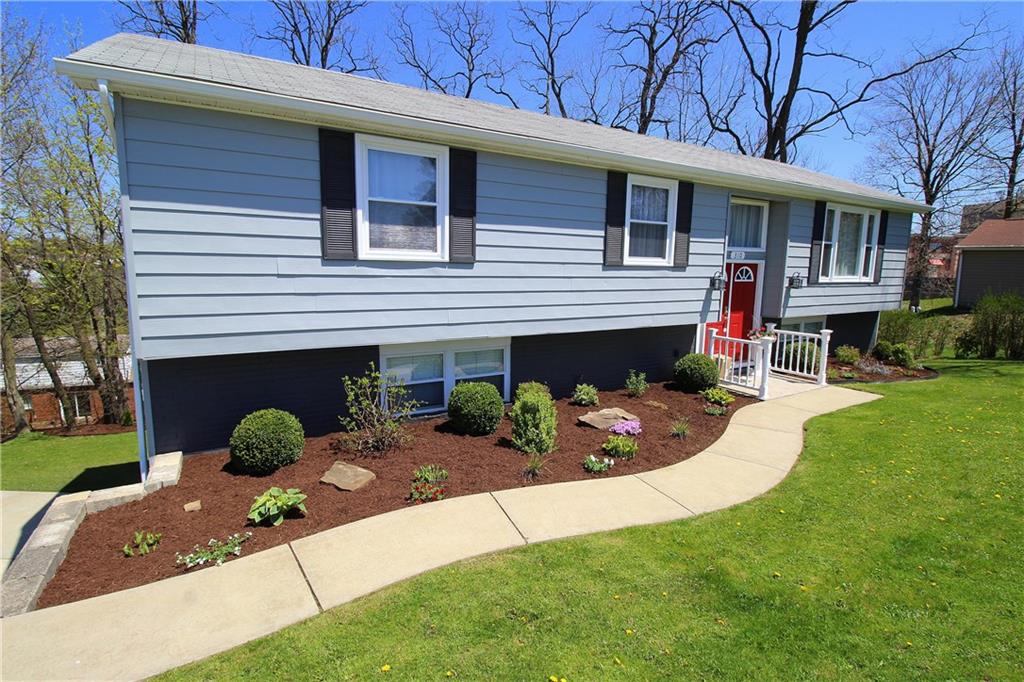 310 Fort Couch Road Pittsburgh, PA 15241 - Photo 25 of 25 Custom front walkway with landscaping.