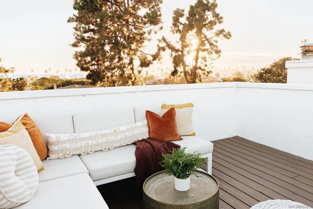 an aerial view of a city with lots of residential buildings