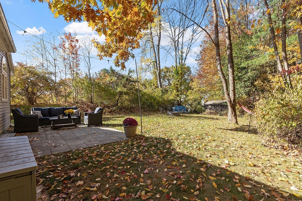 66 Dawson Road Worcester, MA 01602 - Photo 34 of 40 a view of backyard with sitting area