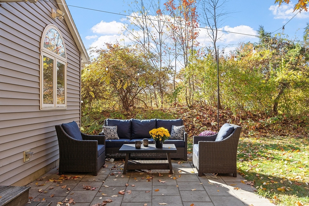 66 Dawson Road Worcester, MA 01602 - Photo 35 of 40 a outdoor living space with furniture and garden view