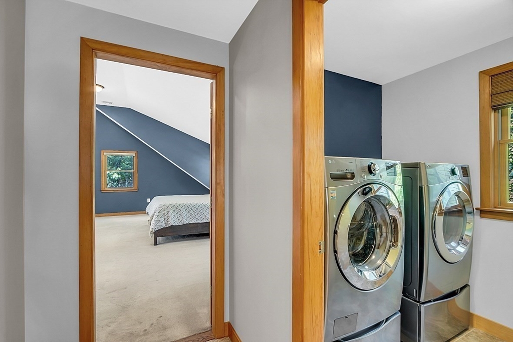 3 Valley Road North Reading, MA 01864 - Photo 29 of 42 a utility room with dryer and washer