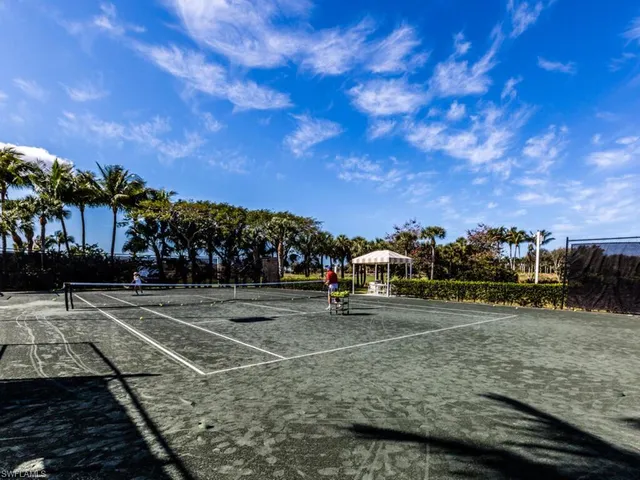a view of a basketball court