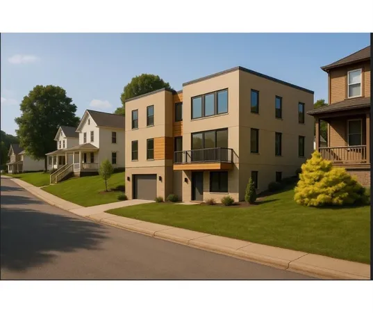 a black and white photo of a building