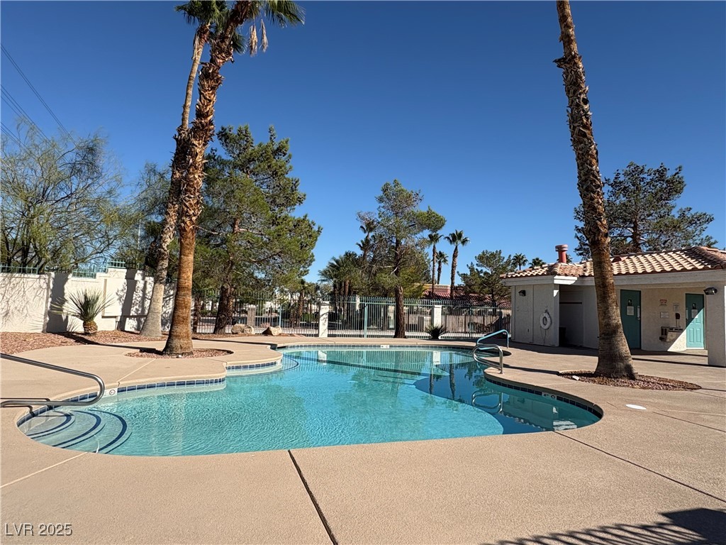 7931 Trea Avenue Las Vegas, NV 89147 - Photo 24 of 25 Community pool with a patio