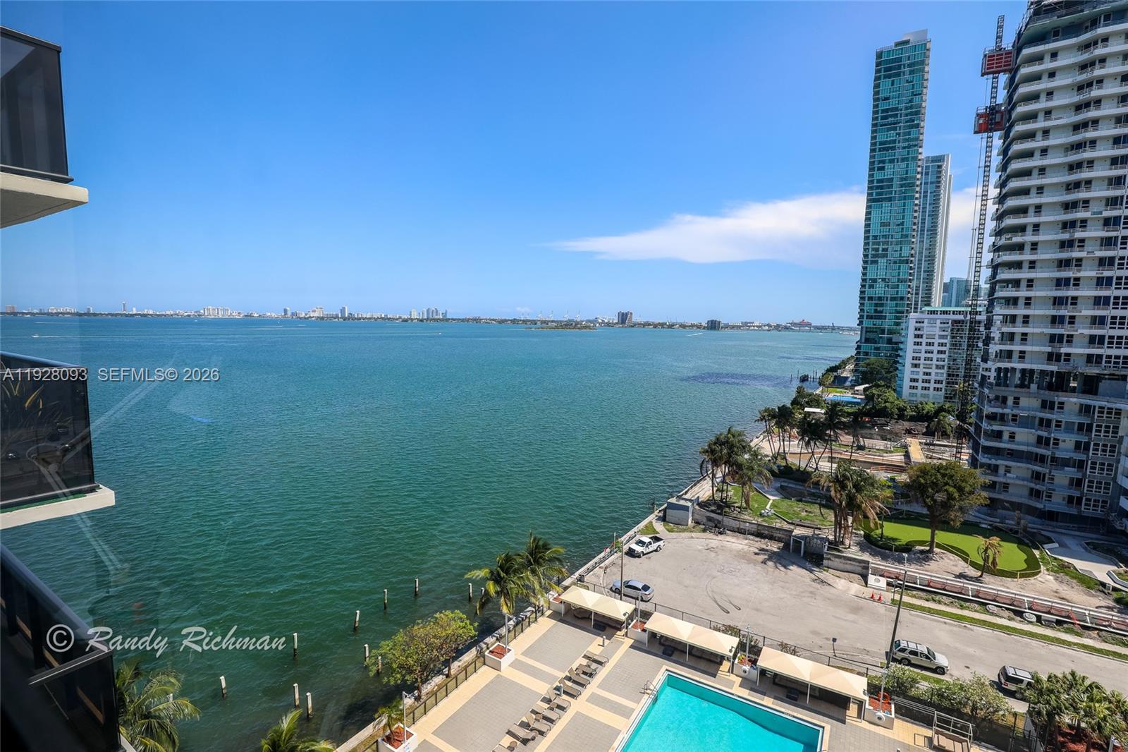 600 Northeast 36th Street, Unit 720 Miami, FL 33137 - Photo 14 of 26 a view of a lake with a yard