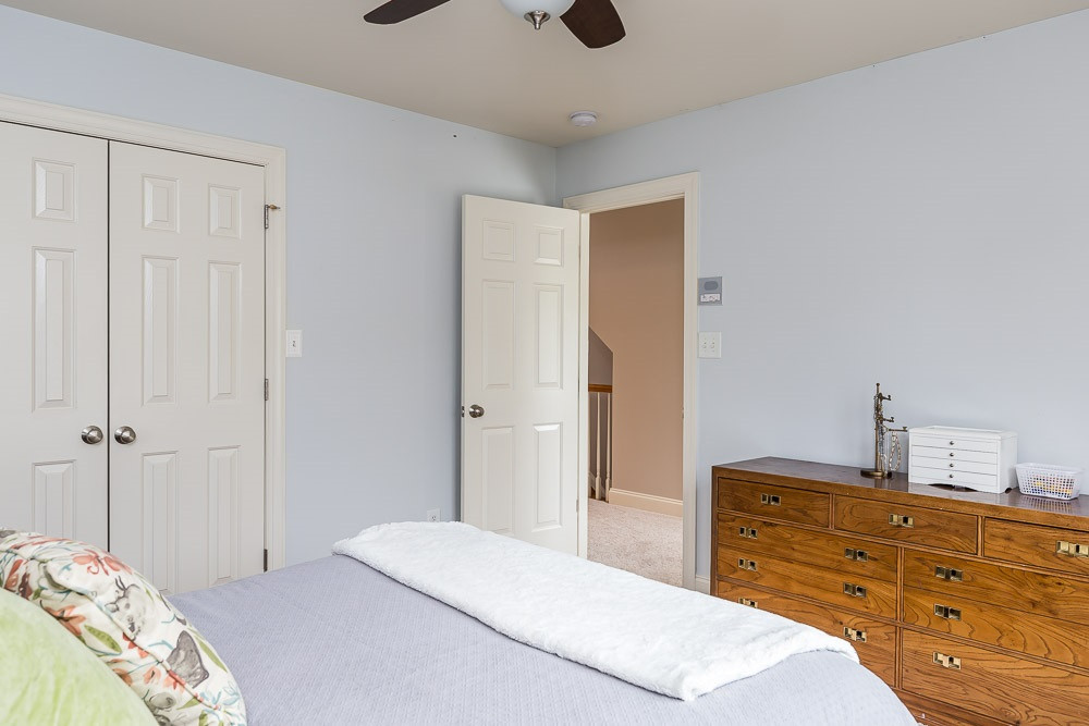 8415 Wheatstone Lane Raleigh, NC 27613 - Photo 22 of 30 Secondary bedrooms easily accommodate queen beds! Bedroom 3