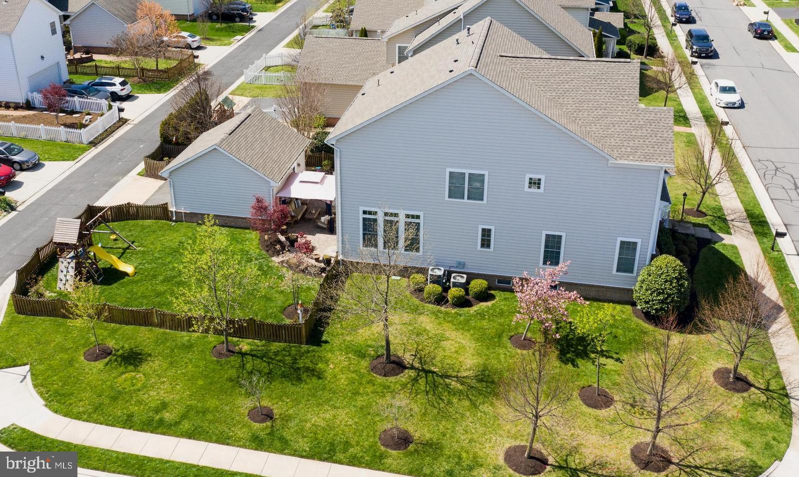 42489 Spring Splendor Drive Brambleton, VA 20148 - Photo 41 of 60 Dreamy Patio w Cabana Curtains, Fenced In Yard