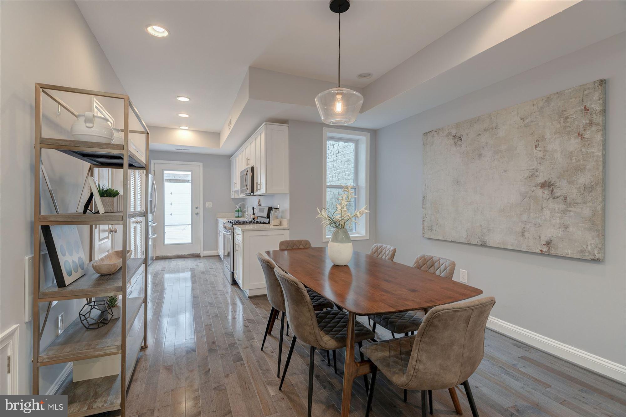 1012 9th Street Northeast Washington, DC 20002 - Photo 4 of 15 Sun-Drenched Dining Area