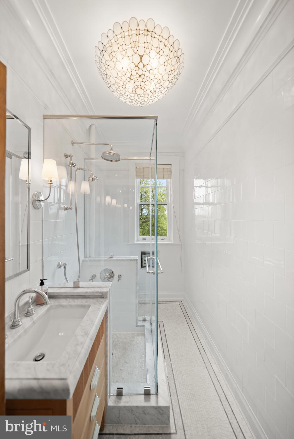 2853 Ontario Road Northwest, Unit 421 Washington, DC 20009 - Photo 16 of 33 Jennifer Gilmer designed bathroom
