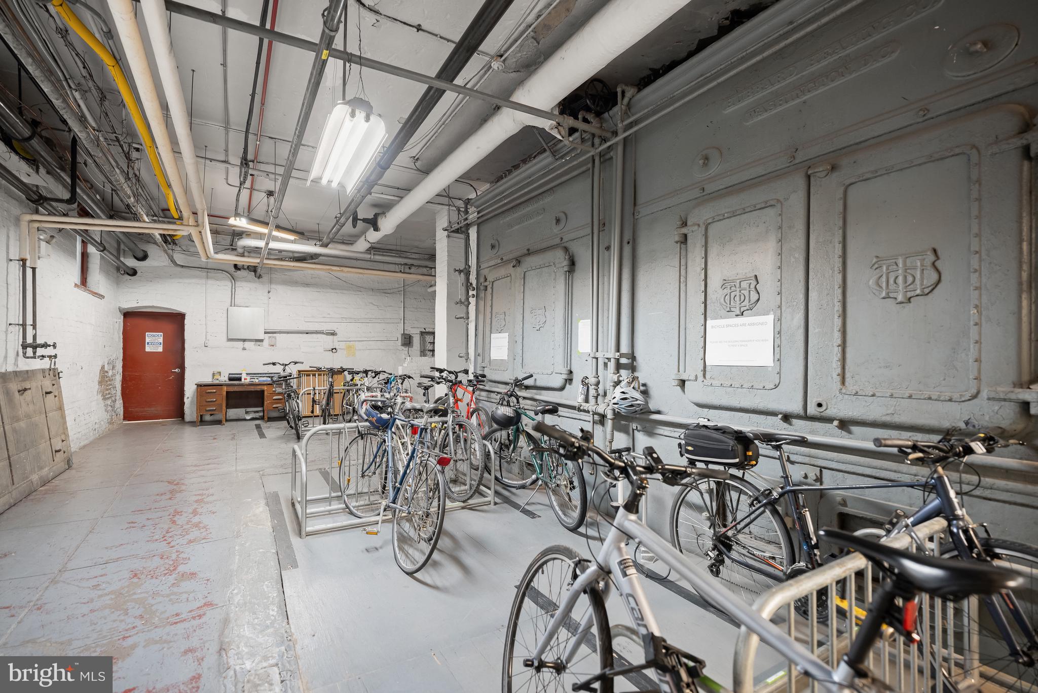 2853 Ontario Road Northwest, Unit 421 Washington, DC 20009 - Photo 32 of 33 Bike room