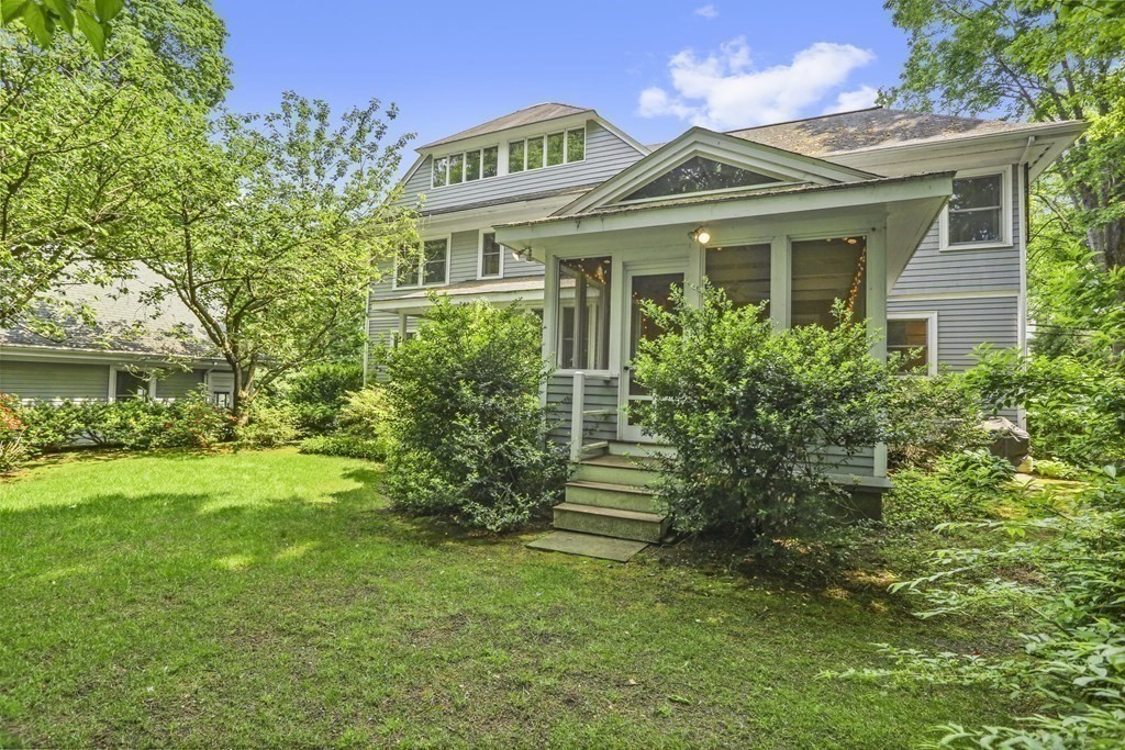 37 Glen Road Wellesley, MA 02481 - Photo 36 of 39 a front view of a house with a garden